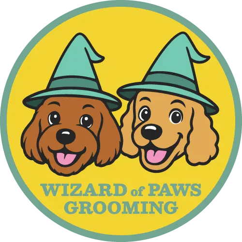 Wizard of Paws Dog Grooming logo